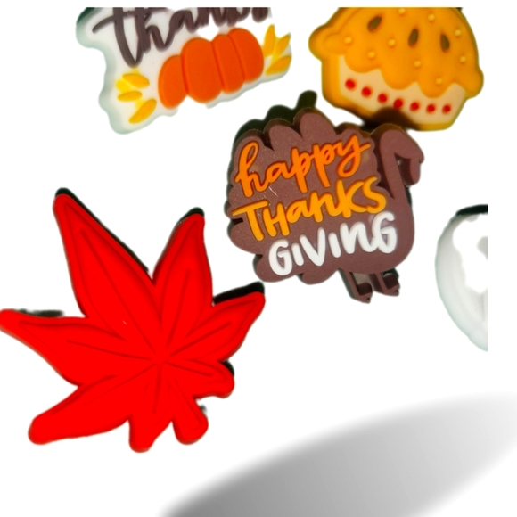 Fall Shoe Charms (5 pack) - Picture 3 of 6